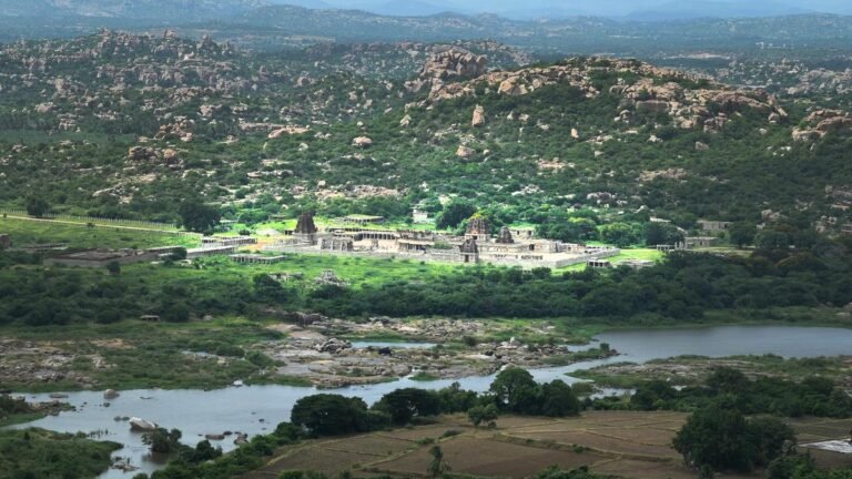 How water flowed into all corners of Hampi 