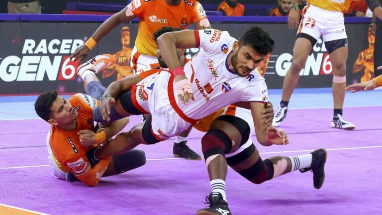 Puneri Paltan, UP Yoddhas play out hard-fought 29-29 tie in Pro Kabaddi League 