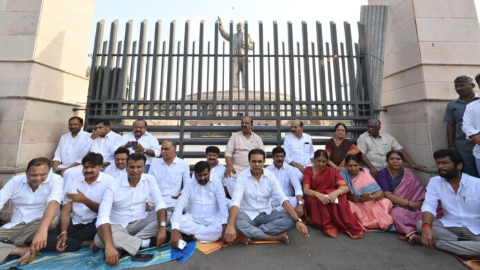 BRS MLA Jagadish Reddy suspended for remainder of Telangana budget session