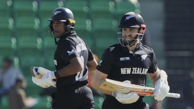 Champions Trophy final: Williamson, Ravindra skirt talk of India advantage in Dubai