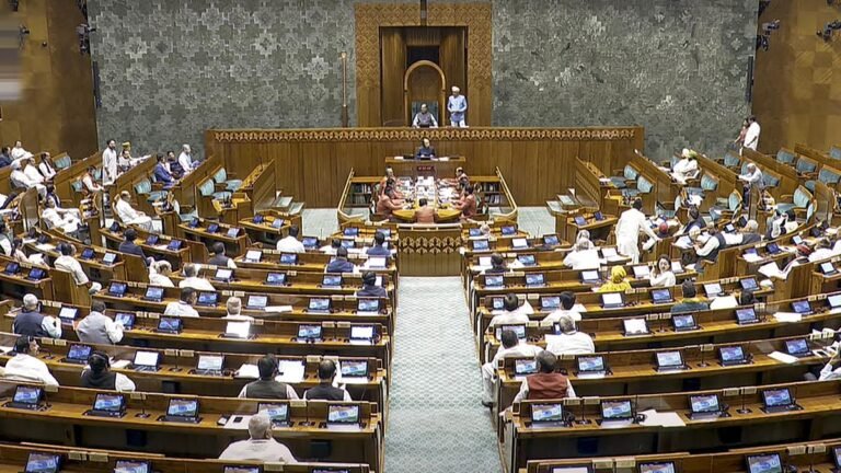 Congress, DMK MPs walk out of Lok Sabha over nod given to energy project along Pakistan border 