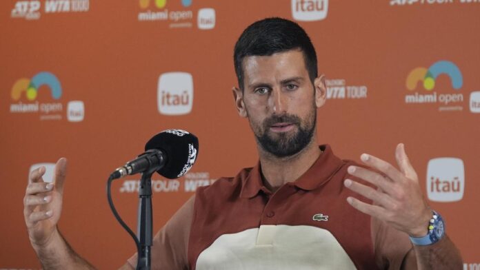 Djokovic disagrees with parts of players’ association lawsuit against governing bodies