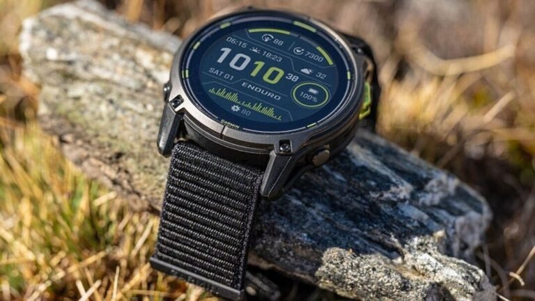 Garmin Enduro 3 series GPS smartwatch with solar charging launched in India, priced at  ₹1,05,990: All details | Mint