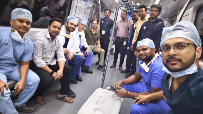Green corridor saves a life in Hyderabad, heart transported via road and metro in 36 minutes