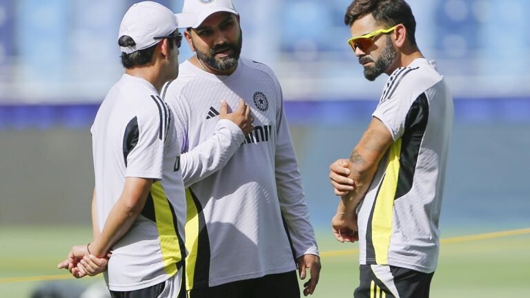 IND vs NZ LIVE score Champions trophy finals 2025: India and New Zealand square off for glory in Dubai