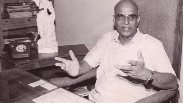 Justice V. Ramaswami, the first judge of Supreme Court to face impeachment proceedings
