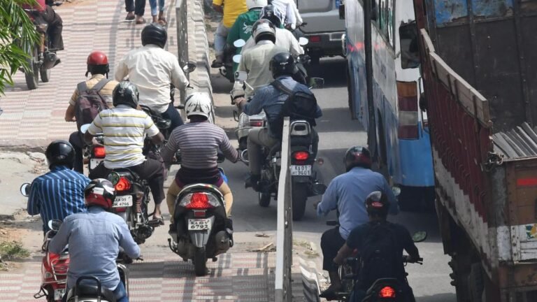 Pedestrians edged out as motorists invade pavements in Bengaluru 