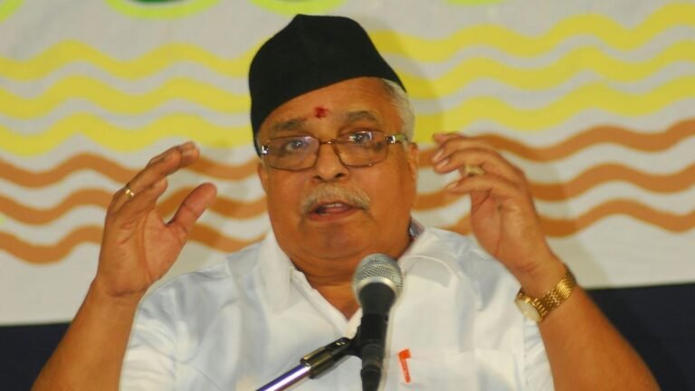 Row erupts over RSS leader Joshi’s ‘Mumbai doesn’t have a single language’ remark