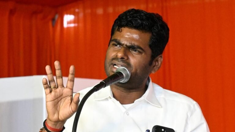 T.N. becoming unsafe for people, alleges Annamalai