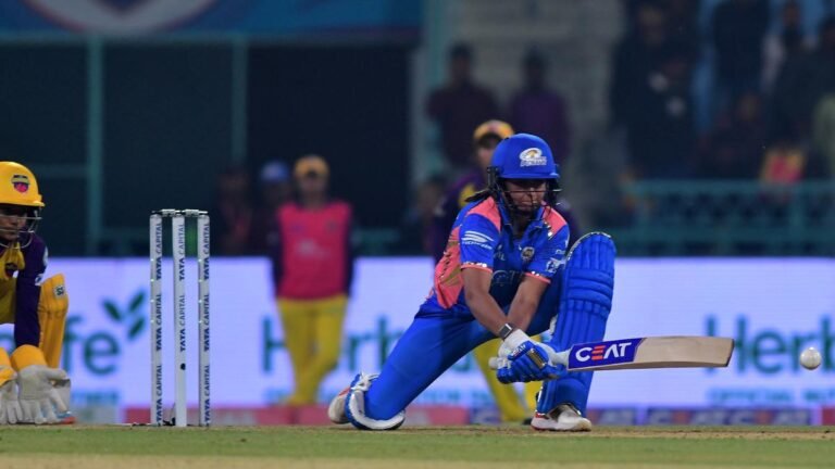 WPL 2025: MI’s Harmanpreet fined 10% of match fee for showing dissent 