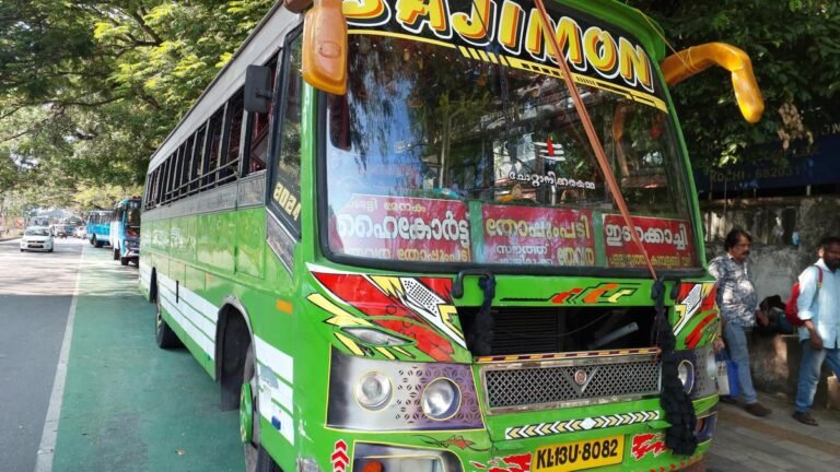 Woman two-wheeler rider dies in accident involving two private buses 